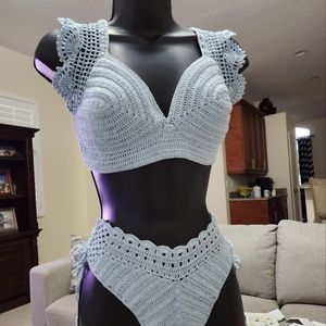 Crochet bikini set